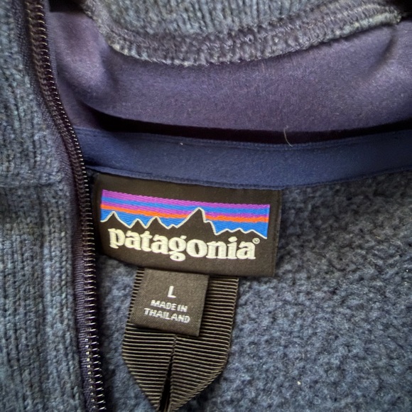 Patagonia Quarter-Zip Better Sweater - Navy Blue - Picture 2 of 3